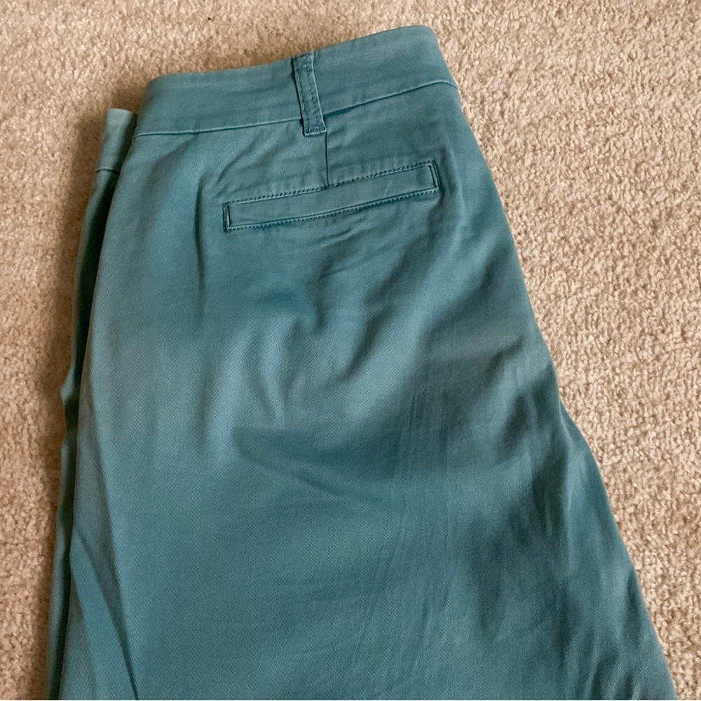 J Crew Ocean Blue Cotton Shorts - Picture 4 of 4